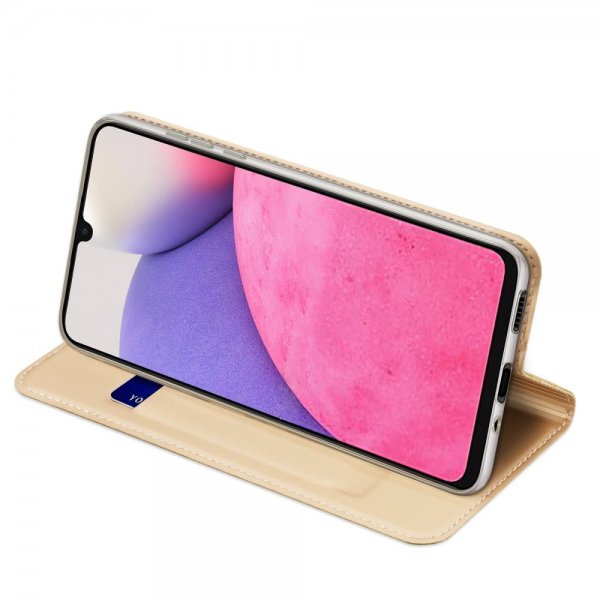 Dux Ducis Samsung Galaxy A33 5G Kotelo Skin Pro Series Kulta