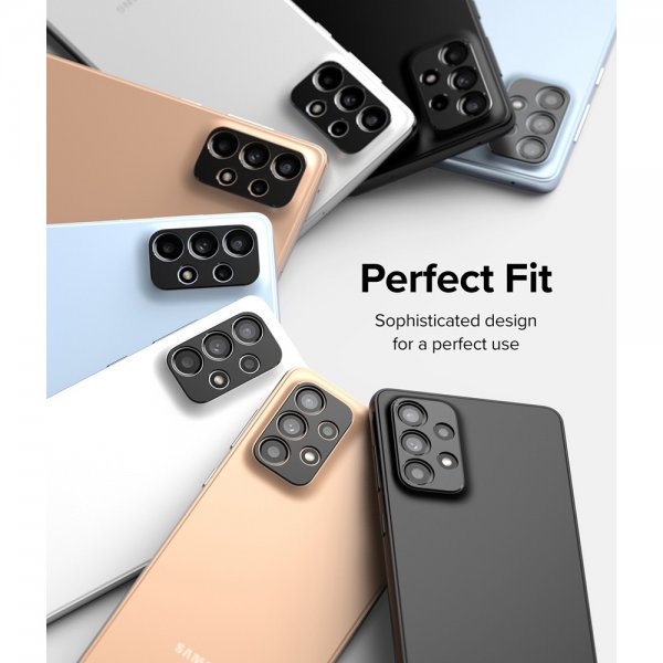 Ringke Samsung Galaxy A33 5G/Galaxy A53 5G kameran suojus Camera Styling musta