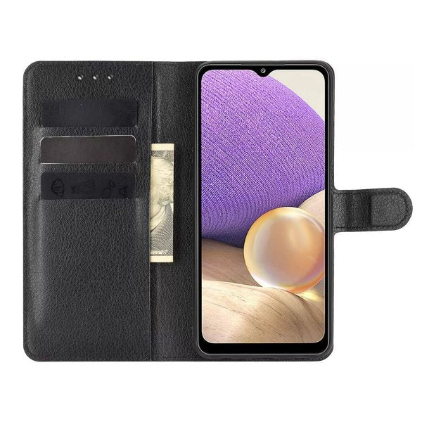 Samsung Galaxy A33 5G Jalustakuori Musta