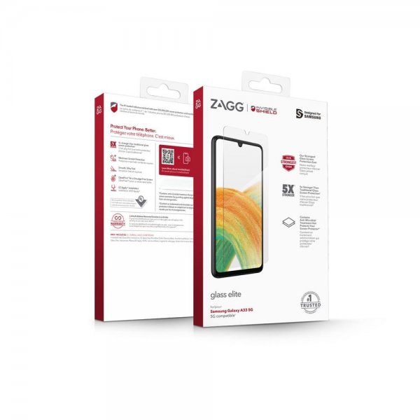ZAGG InvisibleShield Samsung Galaxy A33 5G Näytönsuoja Glass Elite