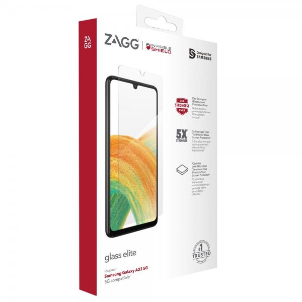 ZAGG InvisibleShield Samsung Galaxy A33 5G Näytönsuoja Glass Elite