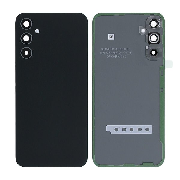 Samsung Galaxy A34 5G Alkuperäinen Takakansi - Musta