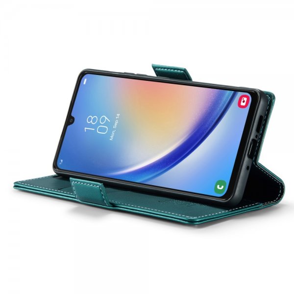 CaseMe Samsung Galaxy A34 5G -suojakotelo 023 Series Vihreä
