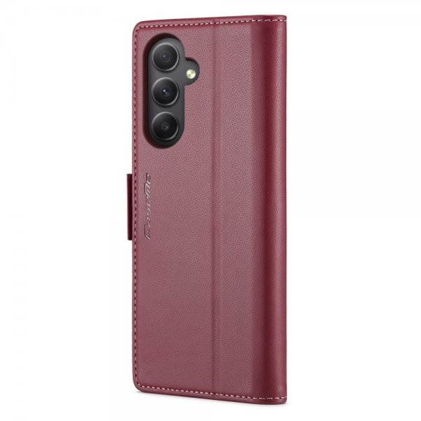 CaseMe Samsung Galaxy A34 5G -suojakotelo 023-sarja Punainen