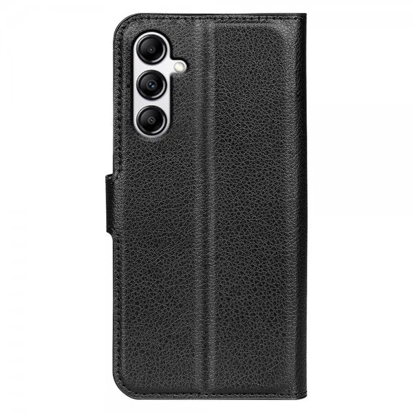 Nordic Covers Samsung Galaxy A34 5G Lompakkokotelo Litchi Raven Black