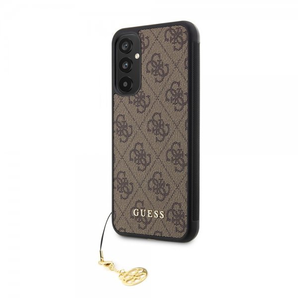 Guess Samsung Galaxy A34 5G Kuori 4G Charms Ruskea