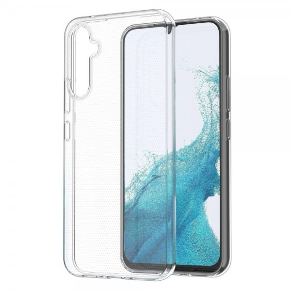 Nordic Covers Samsung Galaxy A34 5G Kuori Feather Series Läpinäkyvä
