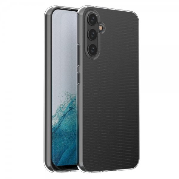 Nordic Covers Samsung Galaxy A34 5G Kuori Feather Series Läpinäkyvä