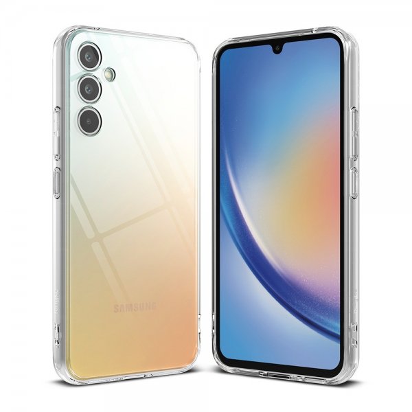 Ringke Samsung Galaxy A34 5G kuori Fusion Clear
