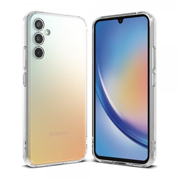 Ringke Samsung Galaxy A34 5G Suojakuori Fusion Matte Clear