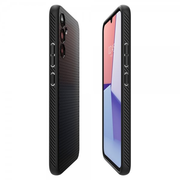 Spigen Samsung Galaxy A34 5G Liquid Air Matte Black -kuori