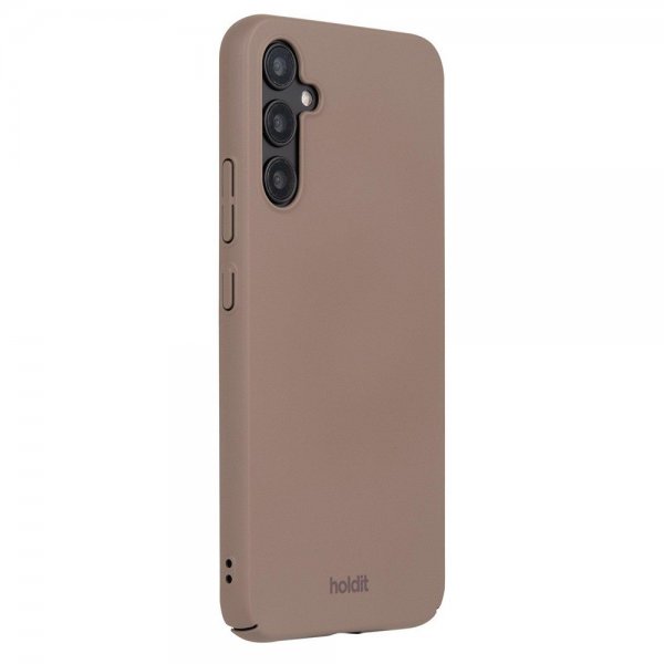 holdit Samsung Galaxy A34 5G kuori Slim Case Mocha Brown