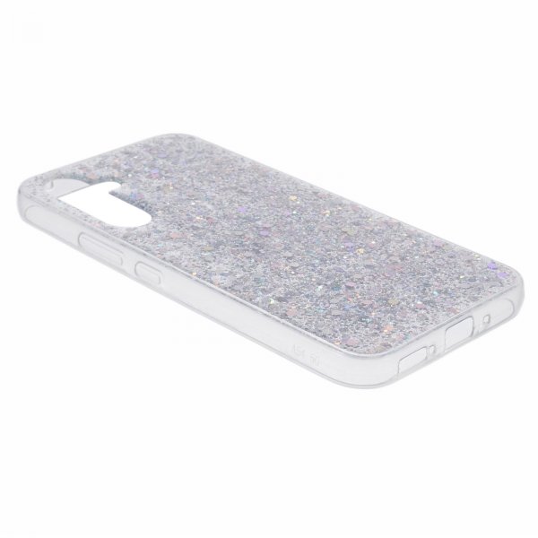 Nordic Covers Samsung Galaxy A34 5G kuori, Sparkle Series, Stardust Silver