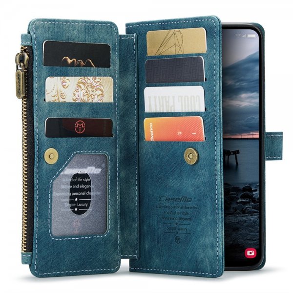 CaseMe Samsung Galaxy A35 -suojakotelo C30 Series, sininen