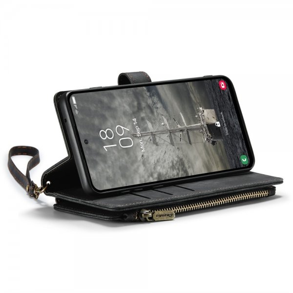 CaseMe Samsung Galaxy A35 suojakuori C30-sarja, musta