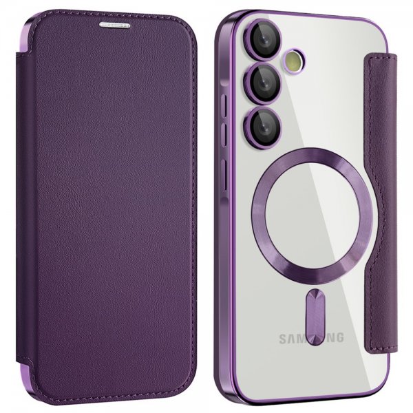 Samsung Galaxy A35 MagSafe-kotelo, violetti
