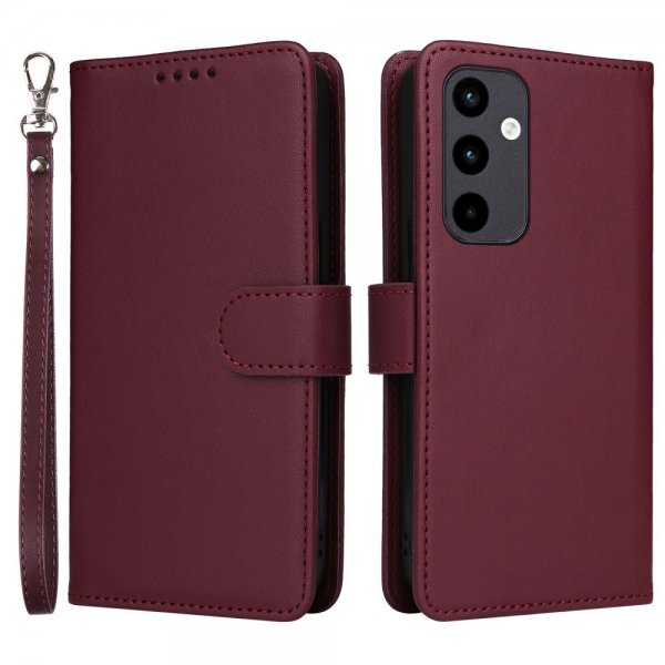 Betopnice Samsung Galaxy A35 -kotelo irrotettavalla kuorella 005 Punainen