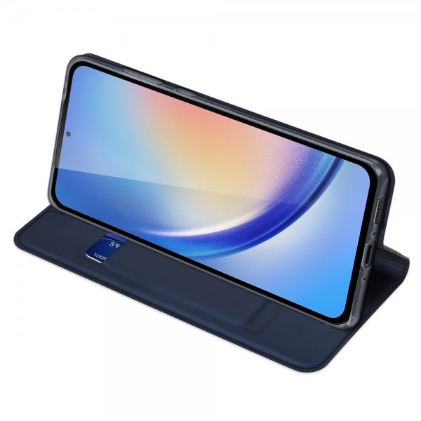 Dux Ducis Samsung Galaxy A35 -kotelo Skin Pro Series, sininen