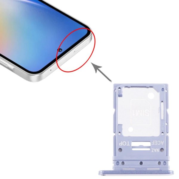 Samsung Galaxy A35 SIM-kortin pidike - Sininen