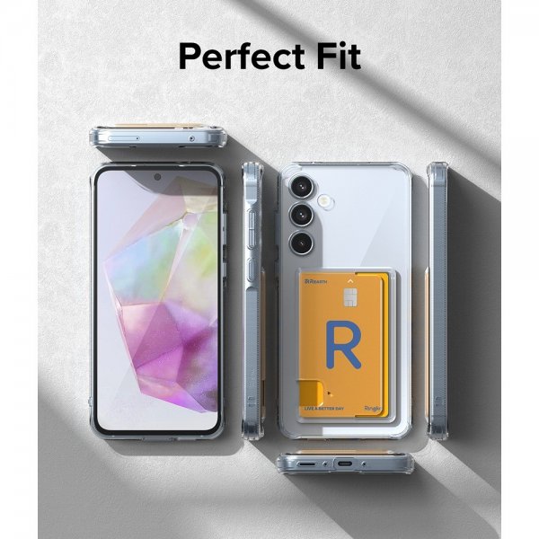 Ringke Samsung Galaxy A35 Kuori Fusion Card Clear