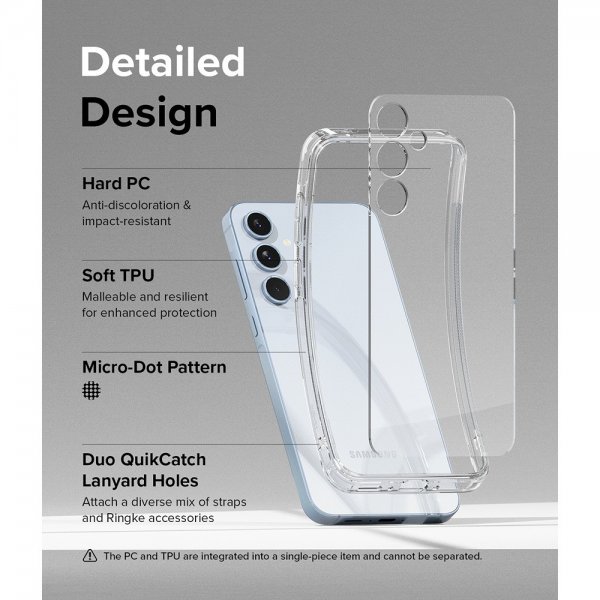Ringke Samsung Galaxy A35 Kuori Fusion Clear
