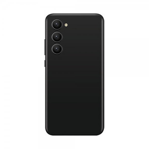 Xqisit Samsung Galaxy A35 -suojakuori, silikoni, musta