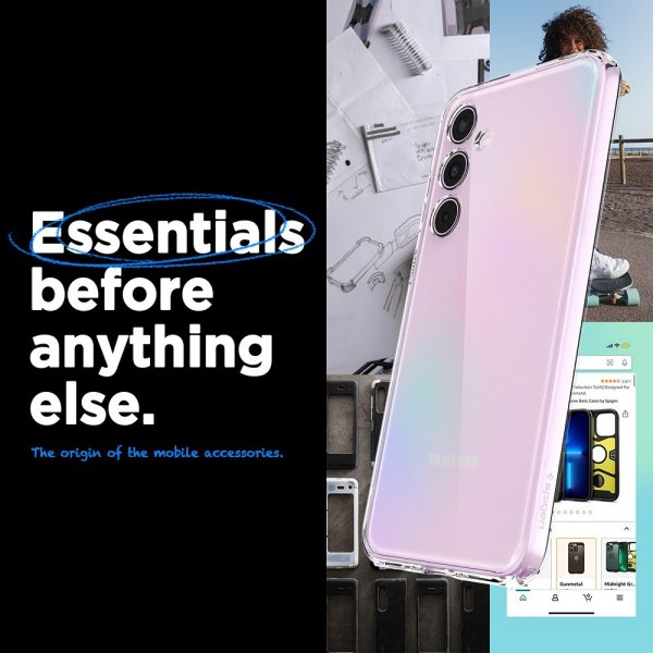 Spigen Samsung Galaxy A35 Kuoret Ultra Hybrid Crystal Clear
