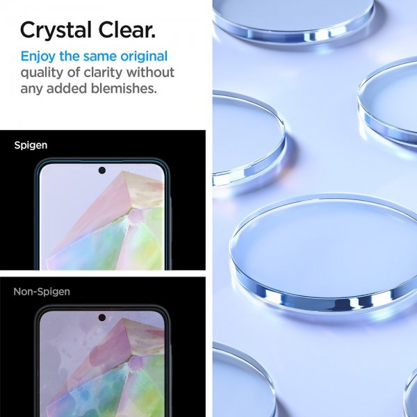 Spigen Samsung Galaxy A35 -näytönsuoja GLAS.tR ALIGNmaster 2 kpl