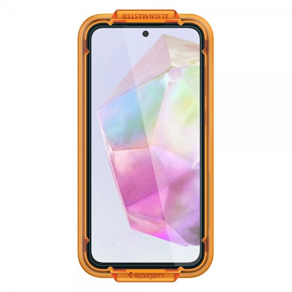 Spigen Samsung Galaxy A35 -näytönsuoja GLAS.tR ALIGNmaster 2 kpl