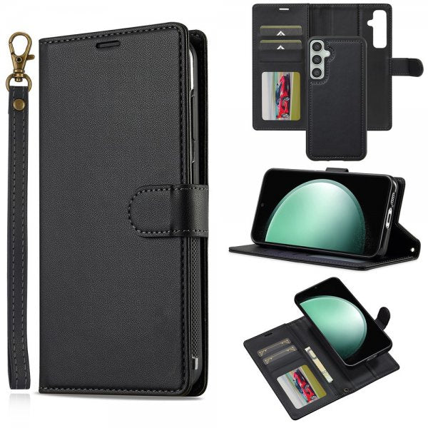 Nordic Covers Samsung Galaxy A36 -suojakotelo irrotettavalla MagSafe-kuorella, Raven Black