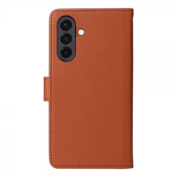 Betopnice Samsung Galaxy A36 -suojakotelo irrotettavalla kuorella 005 Ruskea