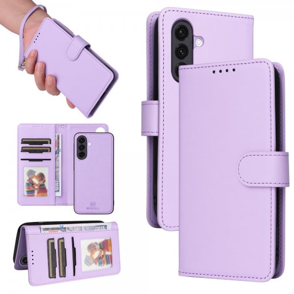 Betopnice Samsung Galaxy A36 -suojakotelo irrotettavalla kuorella 005 Violetti