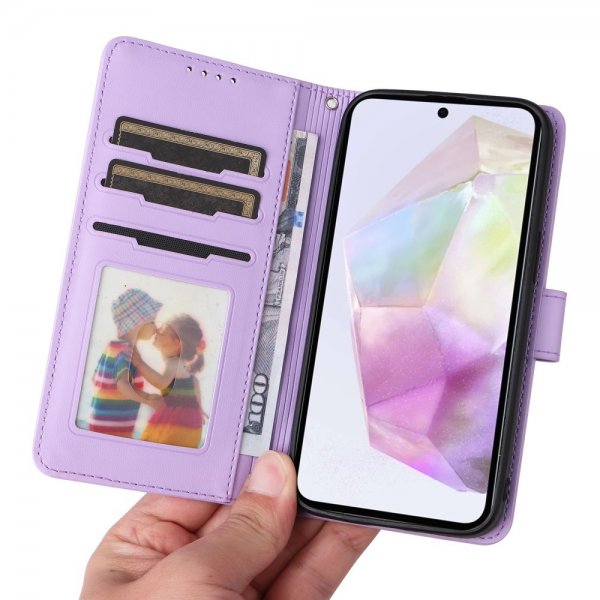 Betopnice Samsung Galaxy A36 -suojakotelo irrotettavalla kuorella 005 Violetti