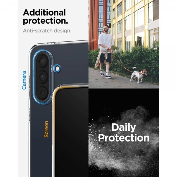 Spigen Samsung Galaxy A36 Kuoret Liquid Crystal Läpinäkyvä