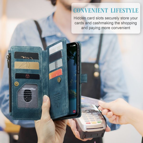 CaseMe Samsung Galaxy A37 -suojakotelo C30 Series - sininen