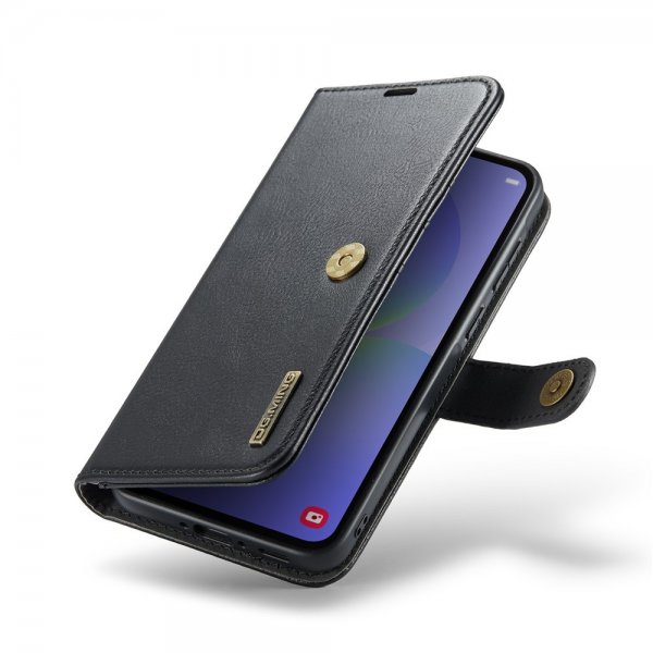 Dg.Ming Samsung Galaxy A37 -kotelo, jossa irrotettava kuori, musta