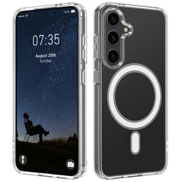 Nordic Covers Samsung Galaxy A37 Kuori Feather Series MagSafe Läpinäkyvä