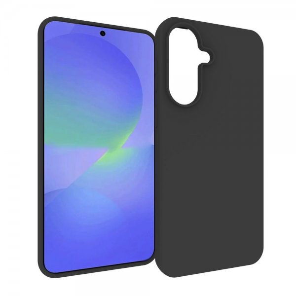 Nordic Covers Samsung Galaxy A37 -kuori, Feather Series, Raven Black
