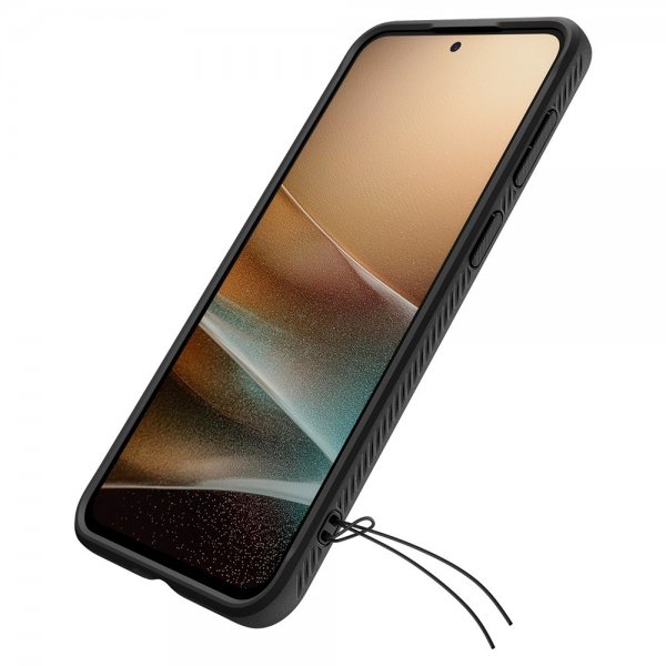 Spigen Samsung Galaxy A37 -kuori, Rugged Armor, mattamusta