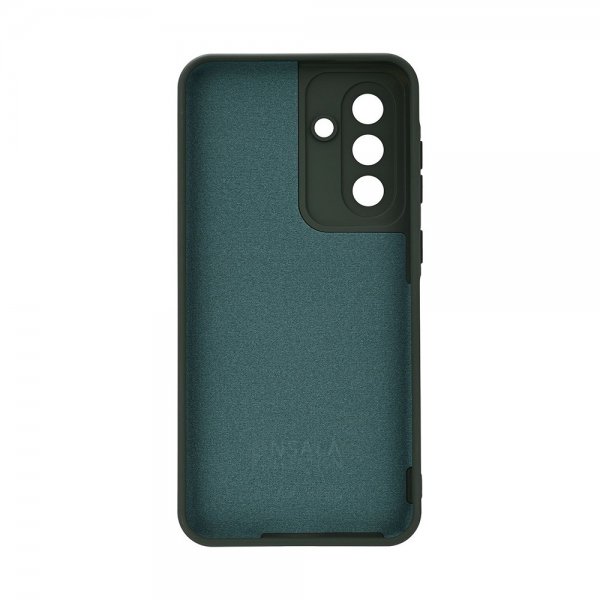Onsala Samsung Galaxy A37 -silikonikuori, oliivinvihreä