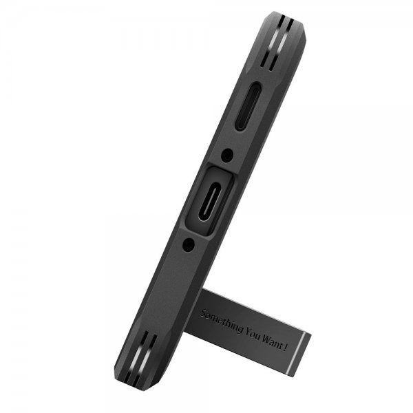 Spigen Samsung Galaxy A37 -kuoret, Tough Armor, musta