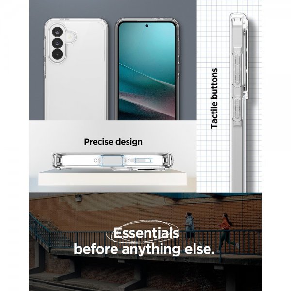 Spigen Samsung Galaxy A37 -kuori, Ultra Hybrid Crystal Clear