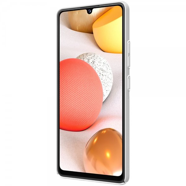 Nillkin Samsung Galaxy A42 5G Kuori Frosted Shield Valkoinen