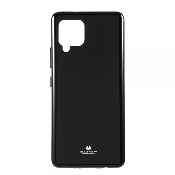 Mercury Samsung Galaxy A42 5G Kuori Jelly Glitter Musta