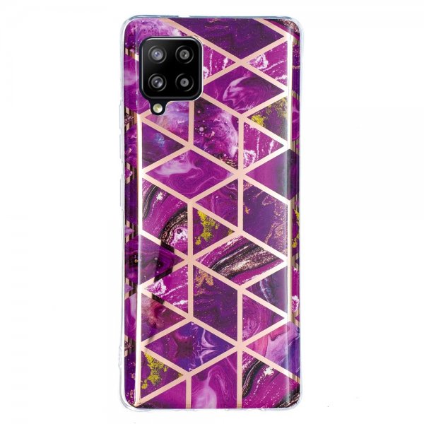 Samsung Galaxy A42 5G Kuori Marmori Magenta