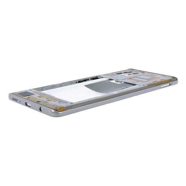 Samsung Galaxy A42 5G (SM-A426) Keskirunko Alkuperäinen - Valkoinen/Harmaa