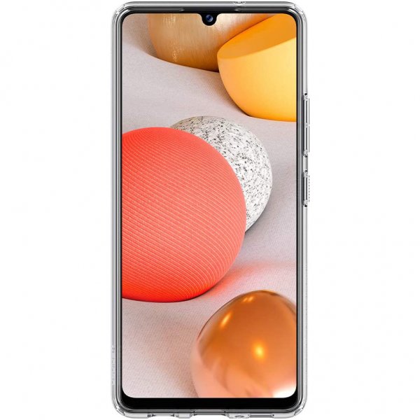 Spigen Samsung Galaxy A42 5G -suojakuori, Liquid Crystal, läpinäkyvä