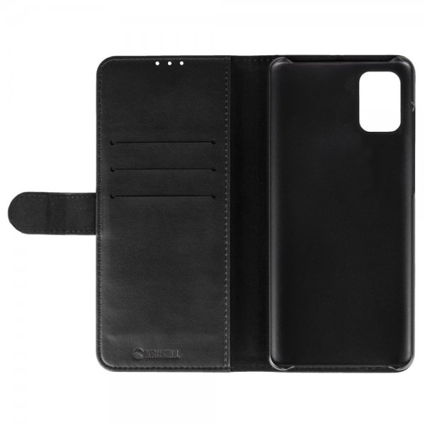 Krusell Samsung Galaxy A51 -kotelo PhoneWallet, musta