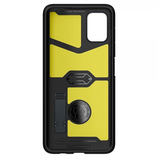 Spigen Samsung Galaxy A51 -suojakuori Tough Armor, Metal Slate