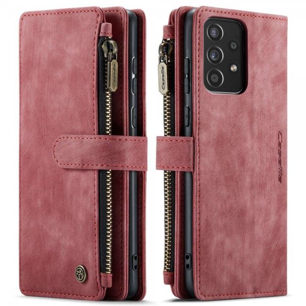 CaseMe Samsung Galaxy A52/A52s 5G -suojakotelo C30 Series, punainen